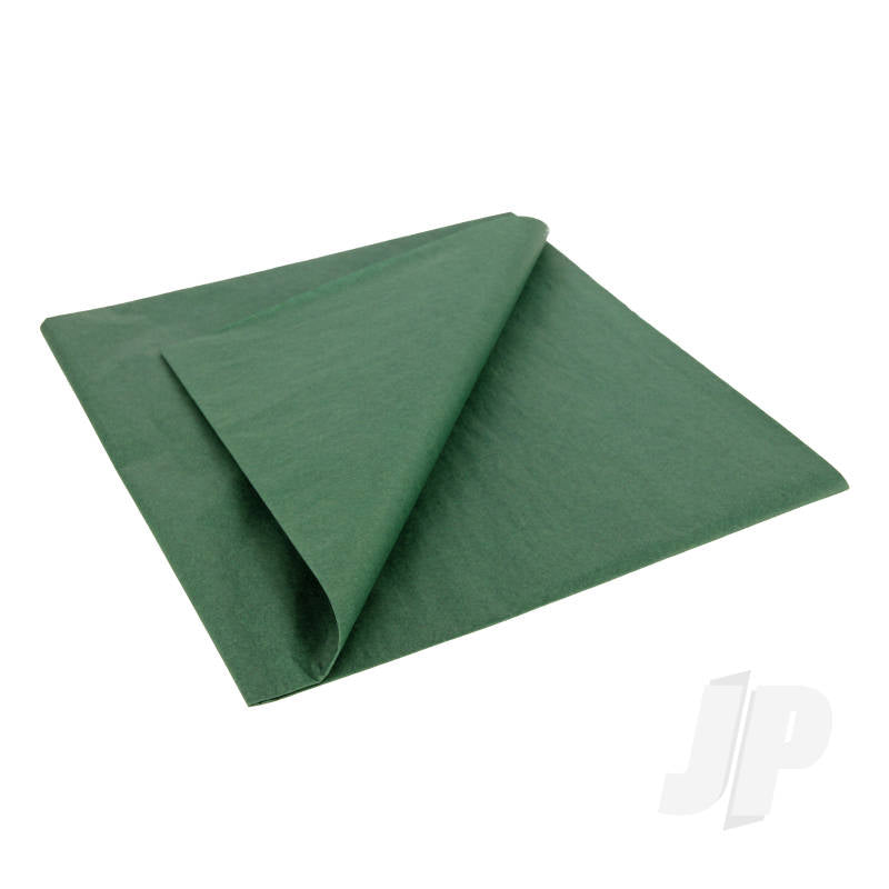 JP Dark Green Lightweight Tissue Covering Paper, 50x76cm, (5 Sheets) 5525213