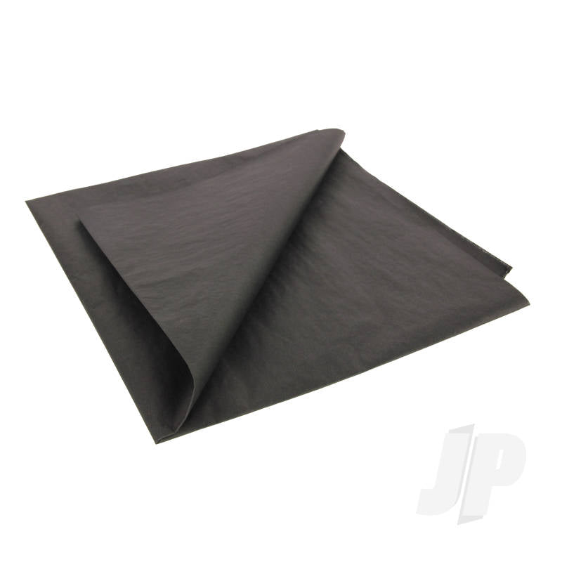 JP Stealth Black Lightweight Tissue Covering Paper, 50x76cm, (5 Sheets) 5525217