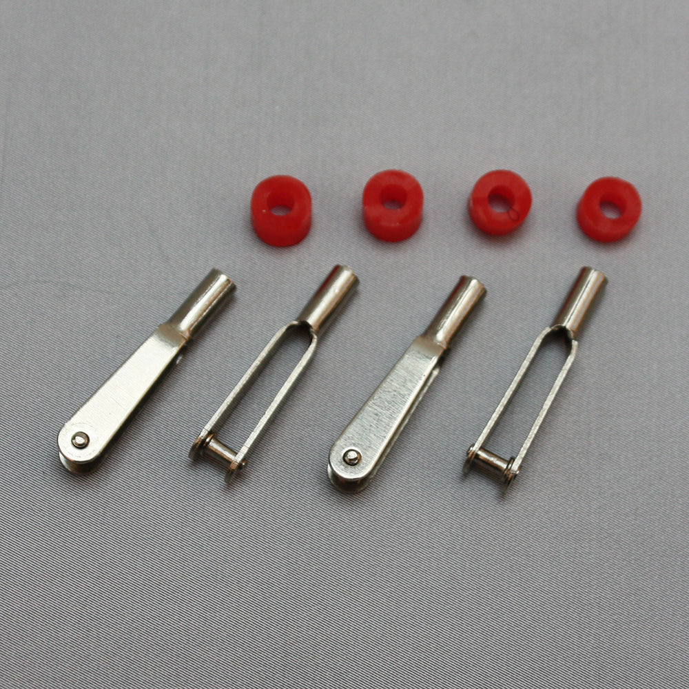 MacGregor Metal Clevises M2 L23mm (x4) ACC0068