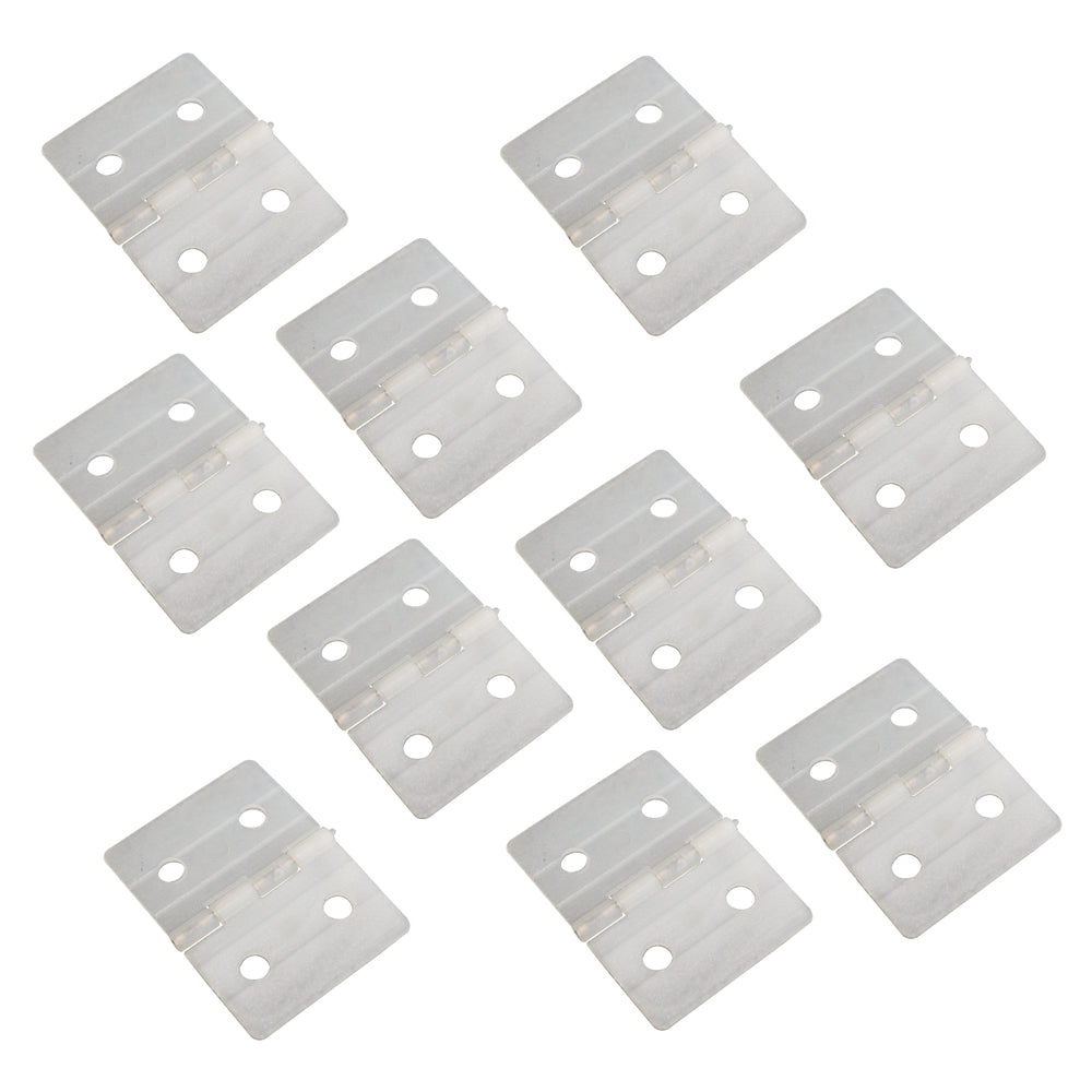 MacGregor Nylon Pinned Hinges (L27 x W36mm) - White (x10) ACC0075
