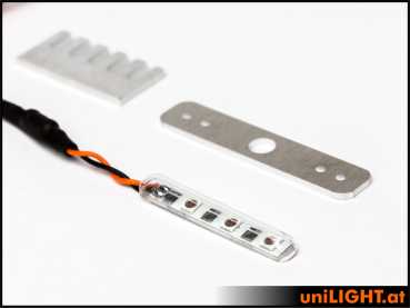 UniLight 5mm Bar Navigation Light, 3Wx2 - White