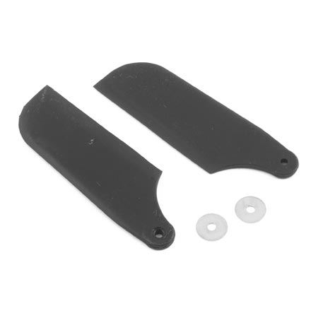 Blade 450D Black Tail Rotor Blade Set BLH1671B