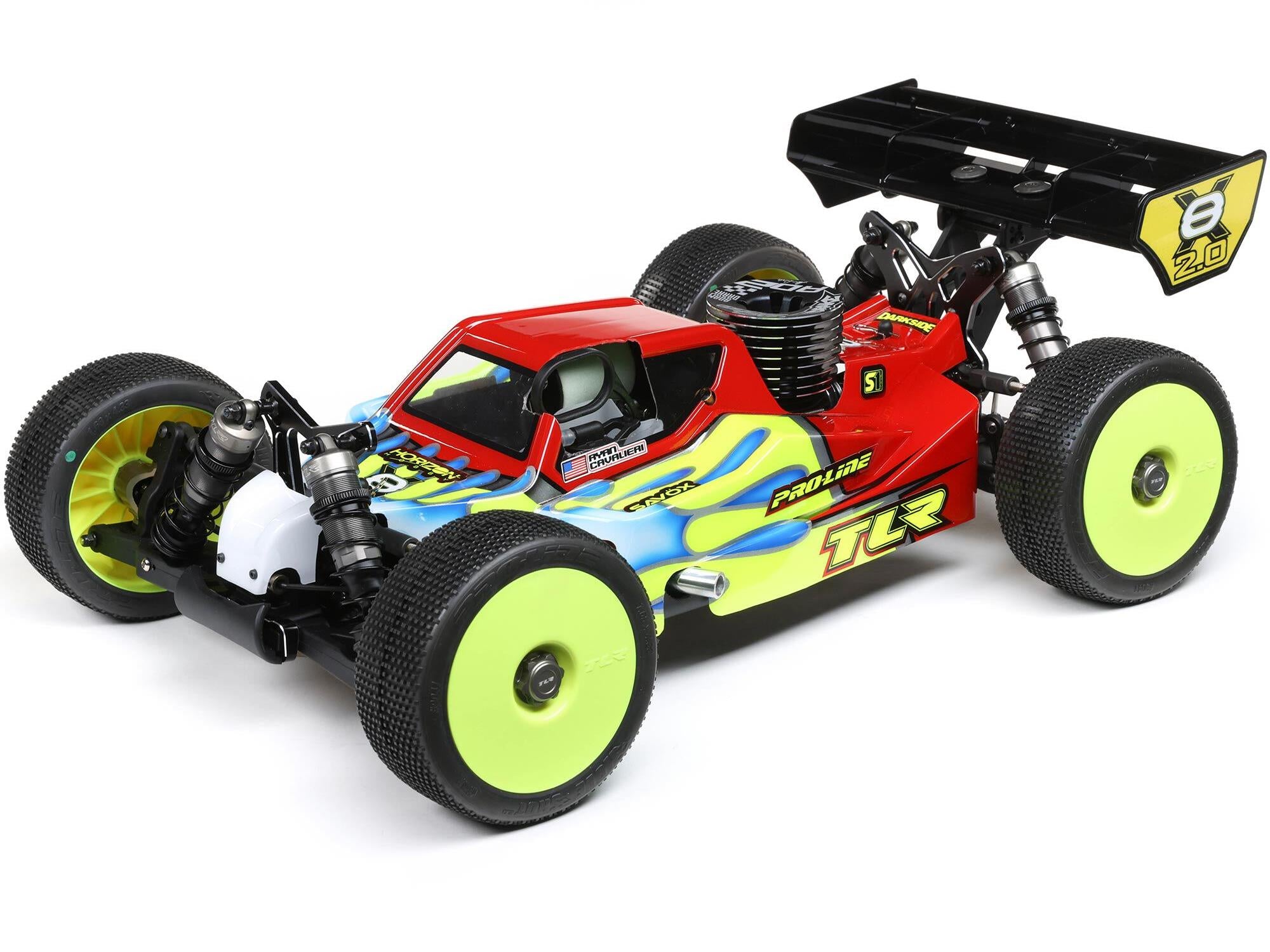 TLR 1/8 8IGHT-X/E 2.0 Combo 4WD Nitro/Electric Race Buggy Kit TLR04012