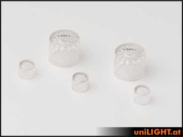 UniLight Round Light Caps For 7mm And 13mm Lights