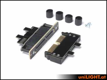 UniLight Locking Cable Connection, 9 Primary 10 Secondary Pins (Assembled With Cable (1 Pair, M/F)