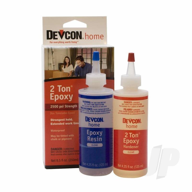 Devcon 4.5oz 2 Ton Epoxy ((Bottle), Boxed) DEV33345