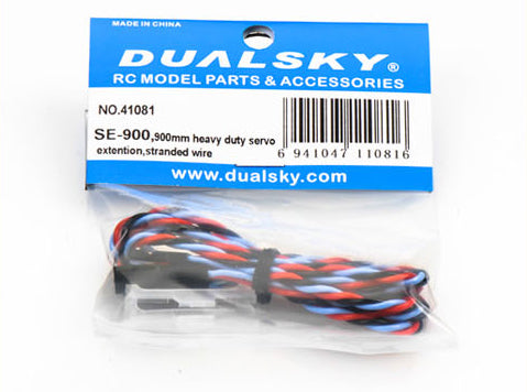 Dualsky SE-900 HD Servo Extension Lead (900mm) DUA012