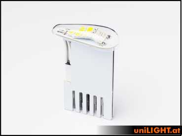 UniLight 20mm Dual Navigation + Strobe Light, 45Wx2, T-Fuse - Green-White