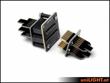 UniLight Direct Cable Connection, 12 Primary 4 Secondary Pins (Assembled With Cable (1 Pair, M/F)