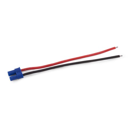 E-Flite EC2 Battery Connector with 4inch 18awg Wire EFLAEC205