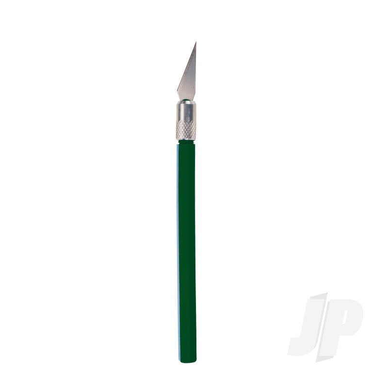 Excel K30 Light Duty Rite-Cut Knife with Safety Cap, Green (Carded) EXL16032
