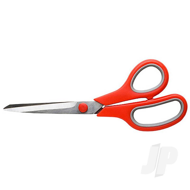 Excel 8in Stainless Steel Scissors, Soft Grip (Carded) EXL55620