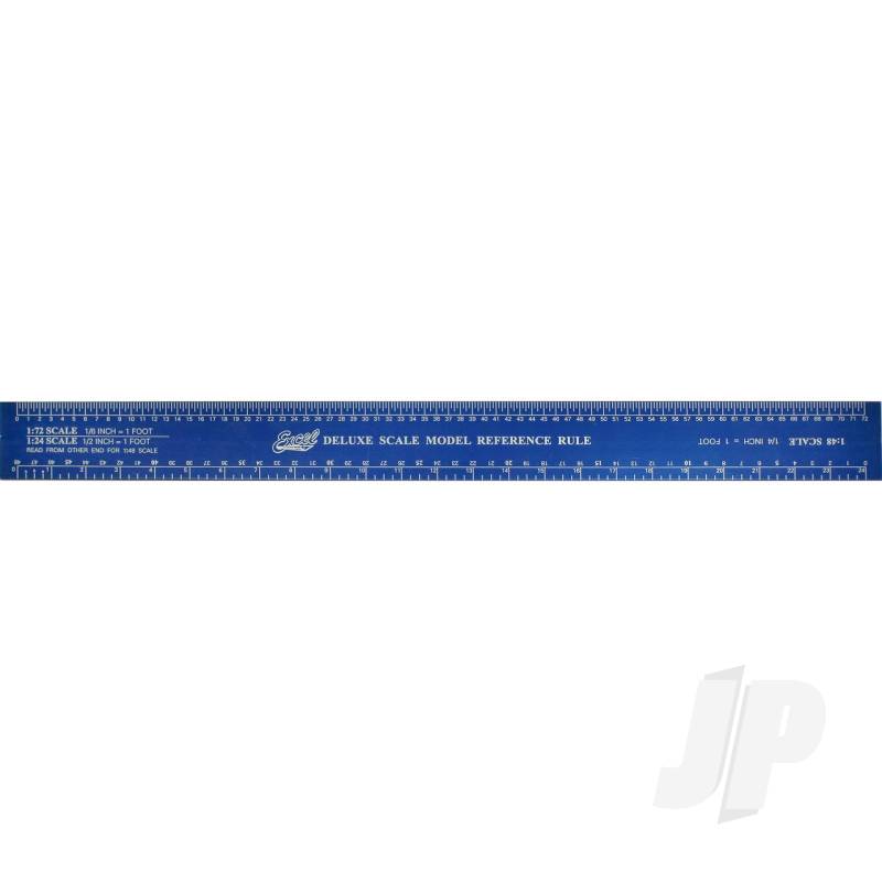 Invar Ruler Pouch Excel 12in Scale Model Ref Ruler (Pouch) EXL55779