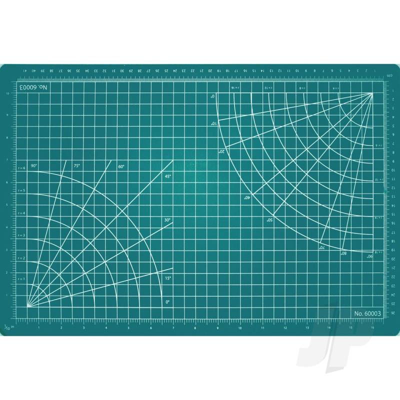 Excel 18x12in Self-Healing Cutting Mat, Green (Bulk) EXL60003