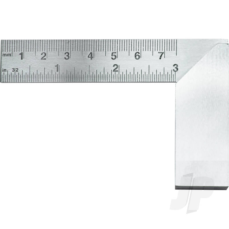 Excel 3in (7.62cm) Precision Carbon Steel Machine Square (Bulk) EXL60019