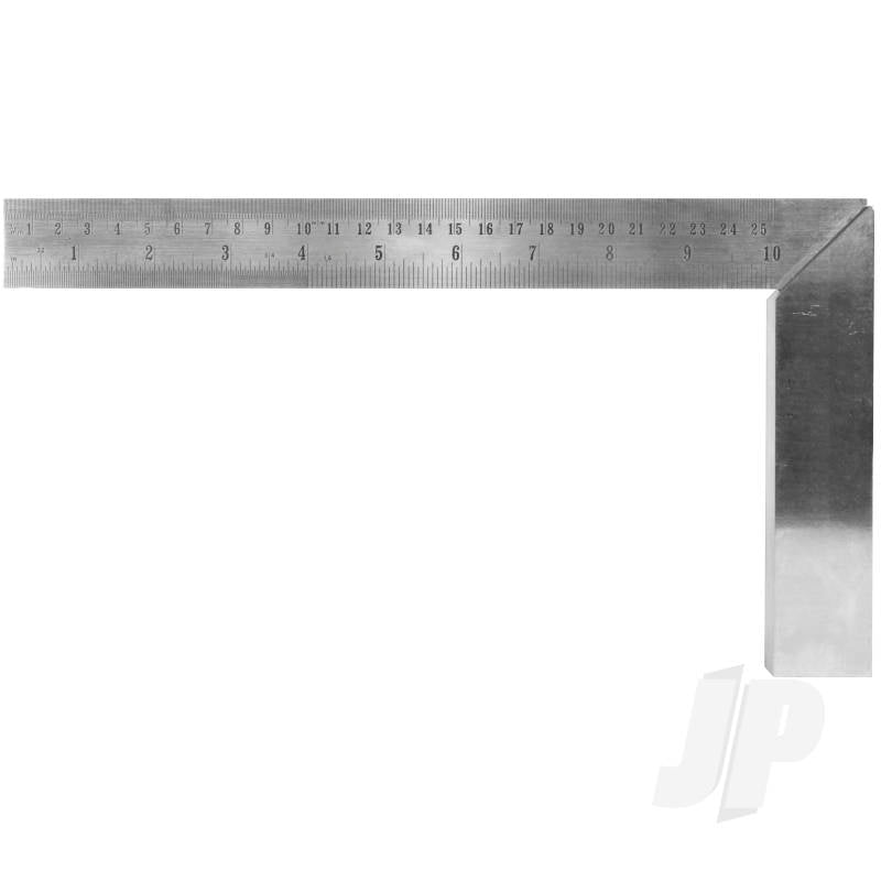 Excel 10in (25.40cm) Precision Carbon Steel Machine Square (Bulk) EXL60023
