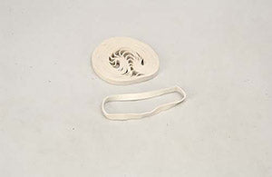 Slec White Rubber Bands - 4" (Pk20) F-SL044A