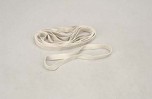 Slec White Rubber Bands - 7" (Pk8) F-SL044D