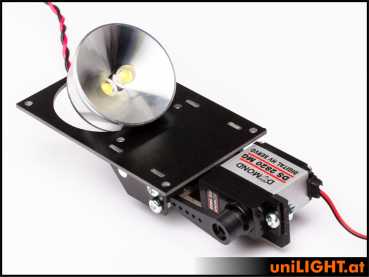 UniLight 35mm Drop-Out Spotlight HV, 8Wx2, T-Fuse - White