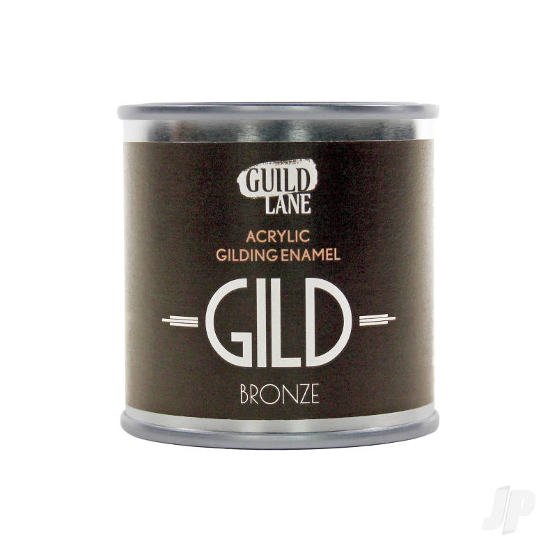 Guild Lane GILD Acrylic Gilding Enamel Paint, Bronze (125ml Tin) GLDGDBR0125