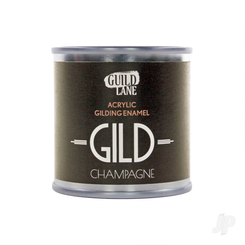 Guild Lane GILD Acrylic Gilding Enamel Paint, Champagne (125ml Tin) GLDGDCM0125