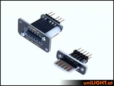 UniLight Header Cable Connection, 3 Primary 4 Secondary Pins (Kit (2 Pair, M/F)