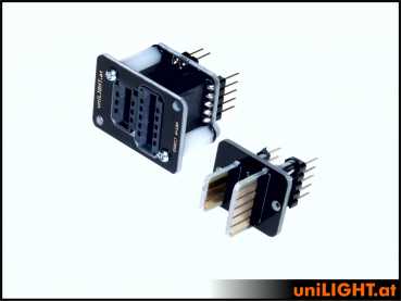 UniLight Header Cable Connection, 6 Primary 4 Secondary Pins (Assembled (2 Pair, M/F)
