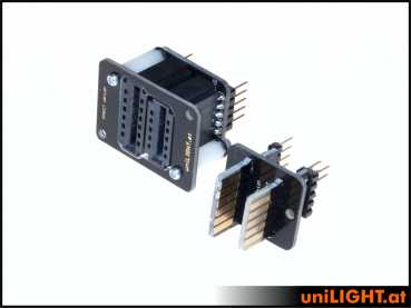 UniLight Header Cable Connection, 9 Primary 4 Secondary Pins (Assembled (2 Pair, M/F)