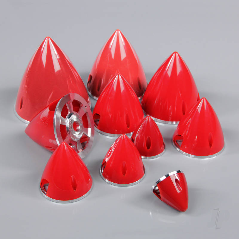 J Perkins 89mm Red Spinner (with Aluminium Back Plate) JPDAC02033