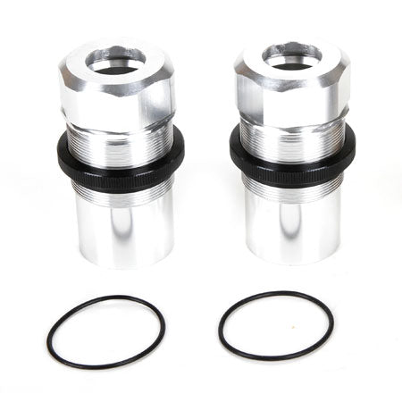 Losi Fr/Rr Shock Body Cap Aluminium Silver(2): MTXL LOS253019