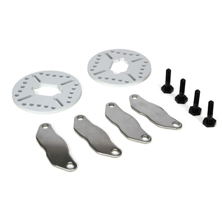 Losi 5ive-T/Mini WRC Brake Disc, Pad & Screw Set LOSB3231