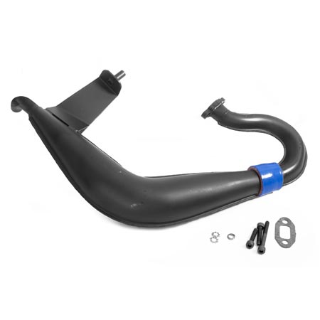 Losi 5ive-T Tuned Exhaust Pipe 23-30cc Petrol Engines LOSR8020