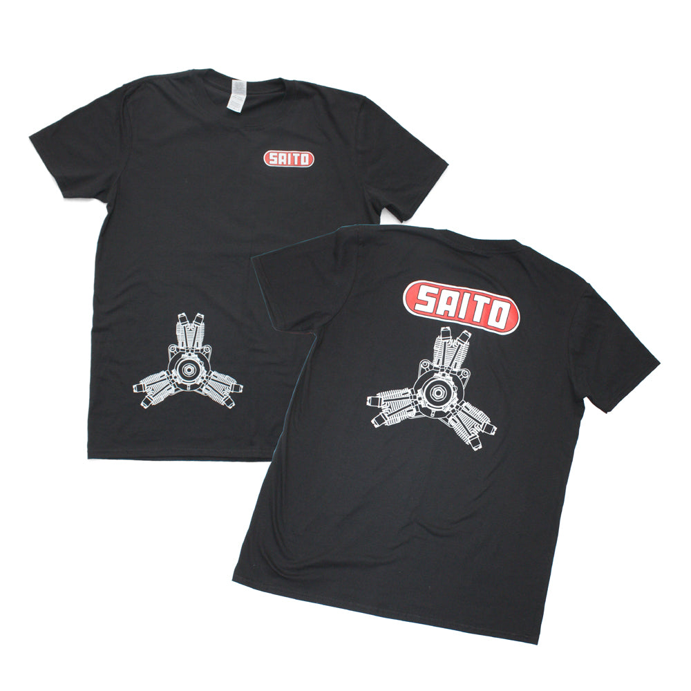 Saito Radial Design T-Shirt (M) MACRC52