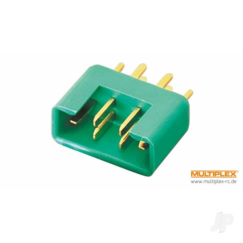 Multiplex MPX M6-50 High-current Plug, Male (100 pcs) MPX1-01221