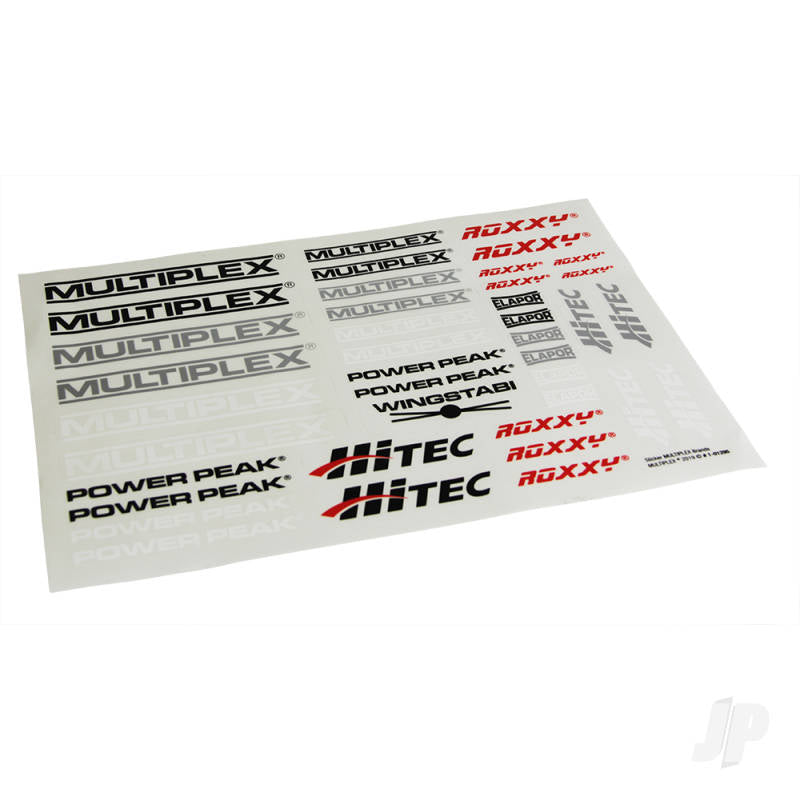 Multiplex/Hitec Brand Stickers MPX1-01295