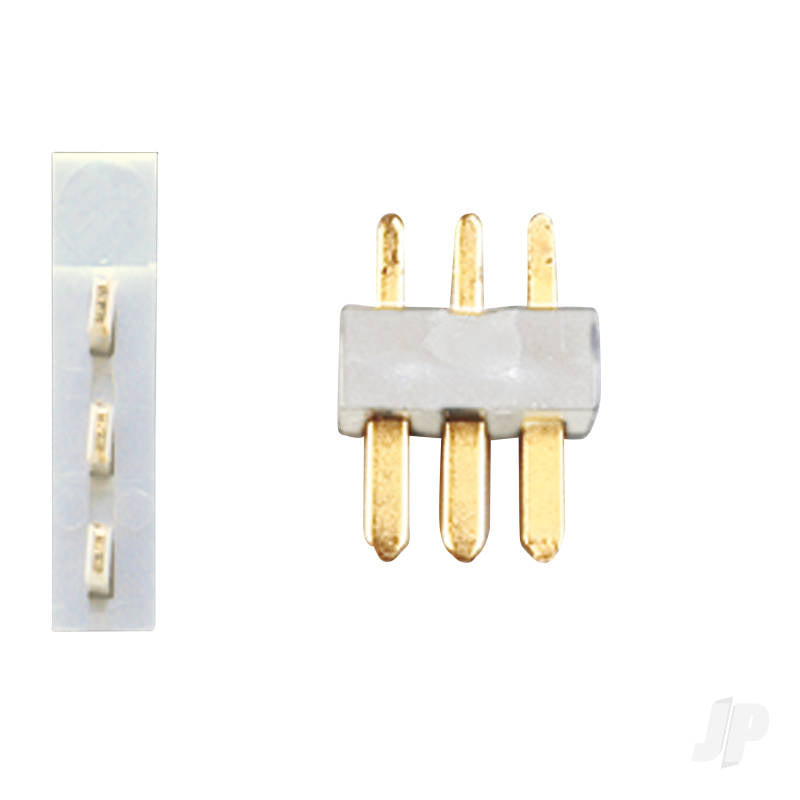 Multiplex Flat plug 3pin/5pcs (MP) MPX85224