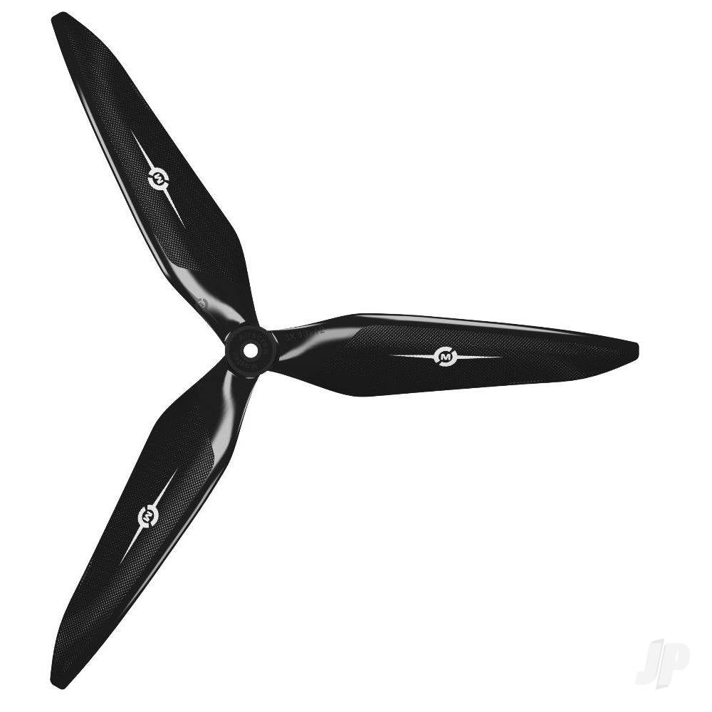 Master Airscrew 13x12 3X Power X-Class Giant Racing Drone Propeller (CCW) Black MAS3X13X12NB1