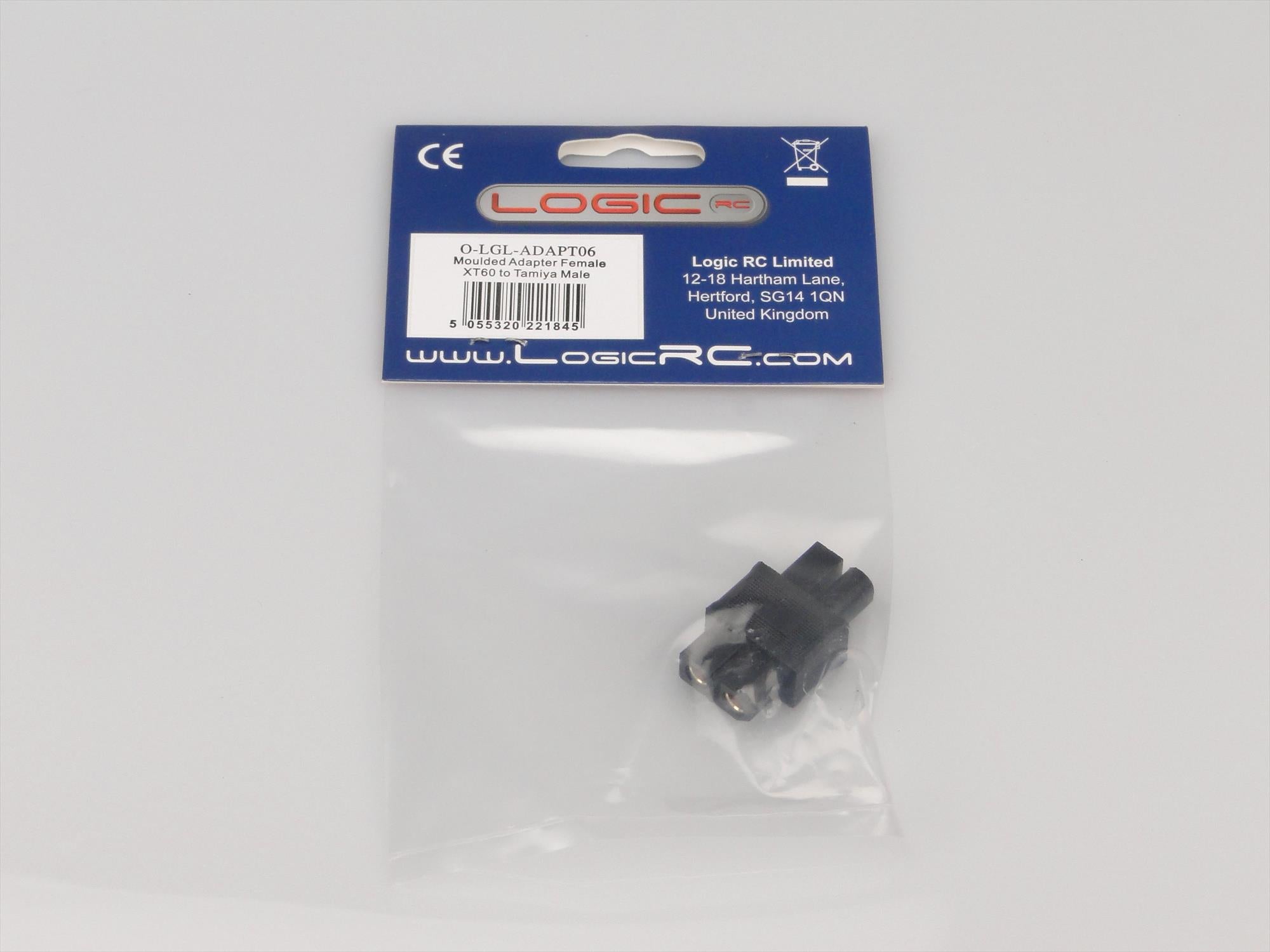 Logic Moulded Adapter Female XT60 to Tamiya Male O-LGL-ADAPT06