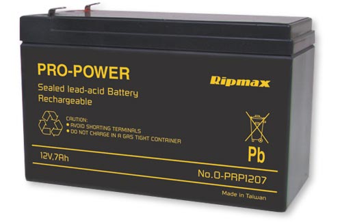 Ripmax 12V 7A Pro-Power SLA Battery O-PRP1207