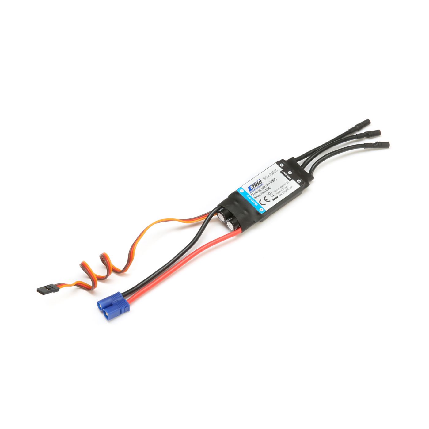 E-Flite 60 AMP Brushless ESC EFLA1060C