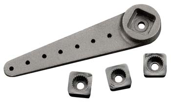 Great Planes Large Scale 2" Single Sided Servo Arm w/Adapter GPMM1110