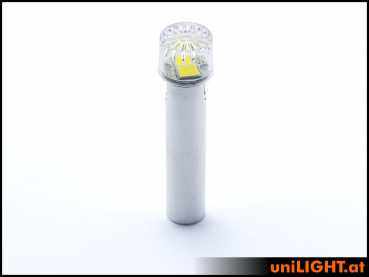 UniLight 13/15mm Pin Strobe Light, 16X2W, T-Fuse - White