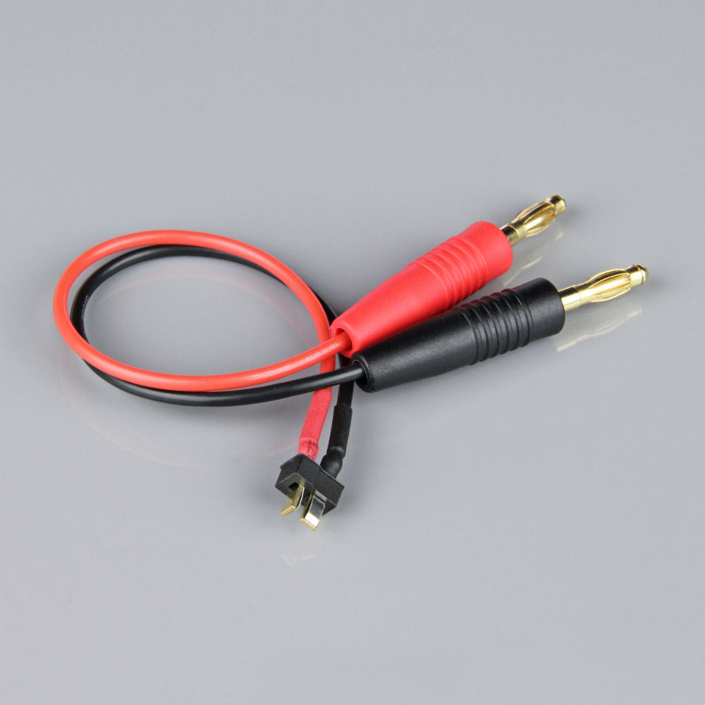 Radient Charge Lead, 4mm Bullet to Mini Deans Male, 18AWG, 150mm (ESC End) RDNAC010016