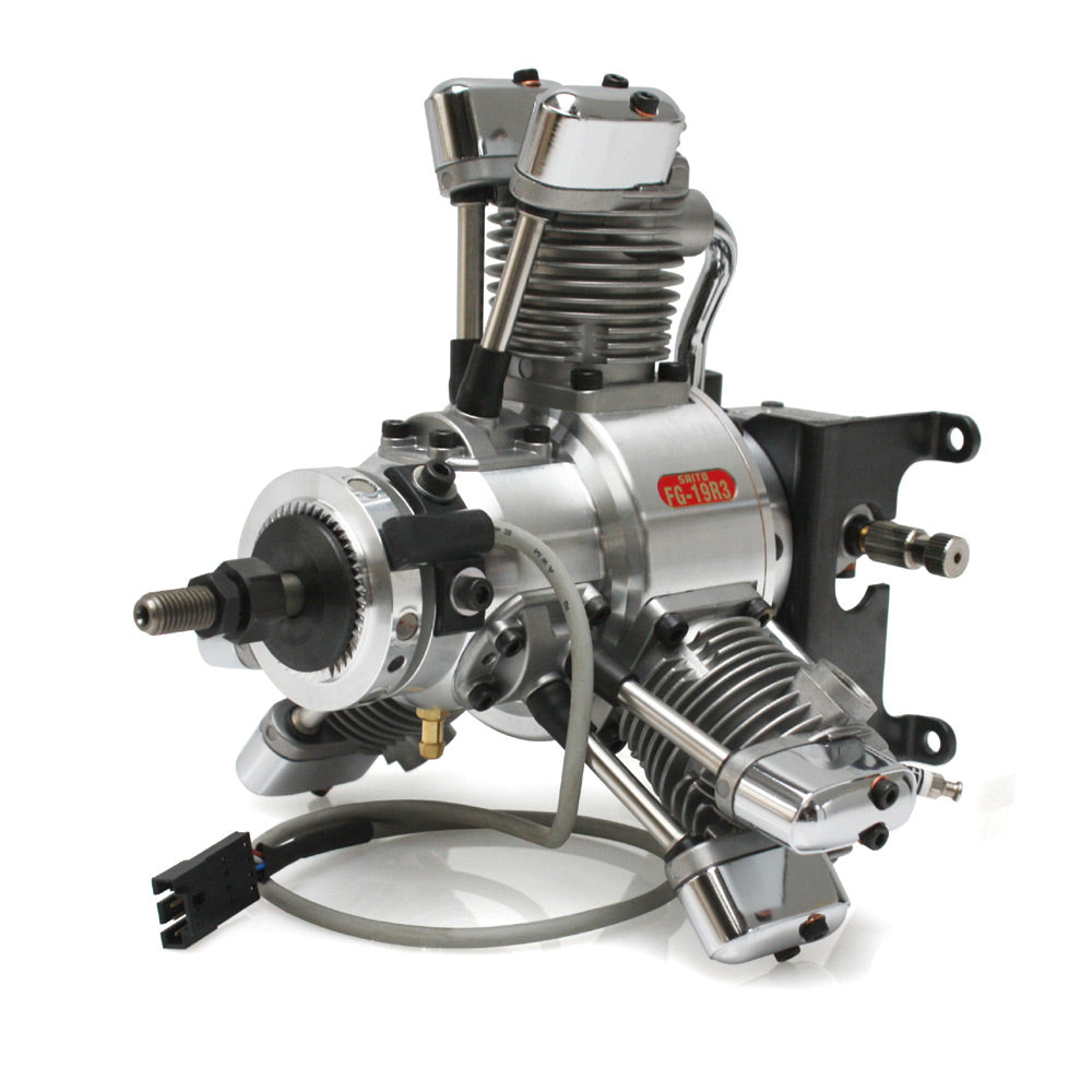 Saito FG-19R3 (19cc) Radial 4-Stroke Petrol Engine SAT19R3FG