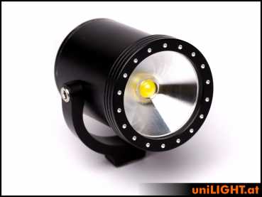 UniLight 31mm Searchlight, Scale, Black, 4Wx2 - White