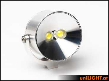 UniLight 30mm Searchlight, 4Wx2 - White