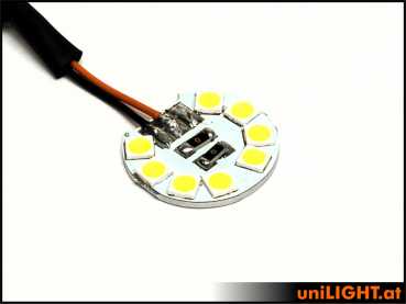 UniLight 19mm Chip Only Strobe Light,14Wx2 - White
