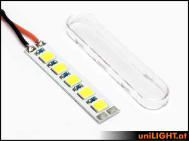UniLight 10mm Strobe Light Module, 30Wx3 - White + Thermal-Glue