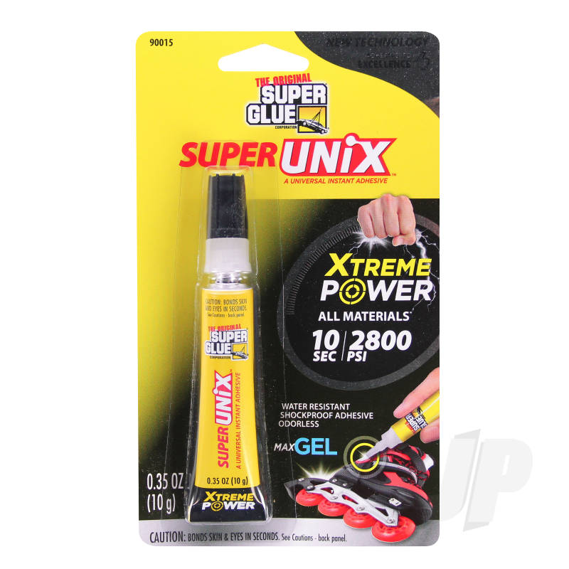 Super Glue Super Unix Gel Adhesive (0.35oz, 10g) SUP90015