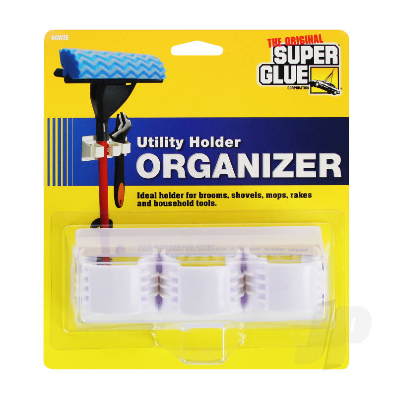 Super Glue Utility Holder Organizer (holds 3 tools) SUPKGW3E